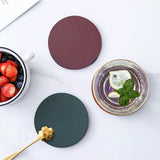 Coasters Set of 10. Circular coaster