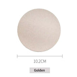 Coasters Set of 10. Circular coaster - Vortex Diamond