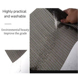 Placemats Set of 10. PVC dining mats. - Vortex Diamond