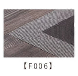 Placemats Set of 4. High end European style PVC dining mat - Vortex Diamond