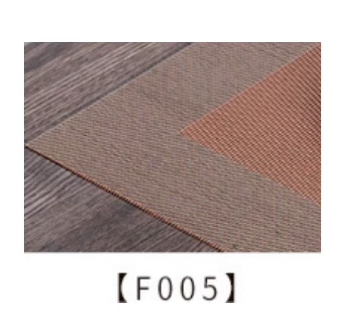 Placemats Set of 4. High end European style PVC dining mat - Vortex Diamond