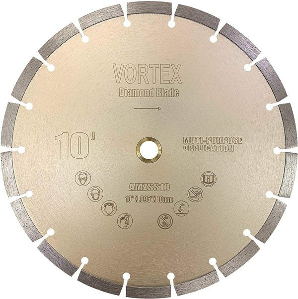 10 Diamond Blade Dry General Purpose On Meter Saw Bulk Package - Vortex Diamond