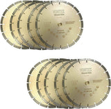 10 Diamond Blade Dry General Purpose On Meter Saw Bulk Package - Vortex Diamond