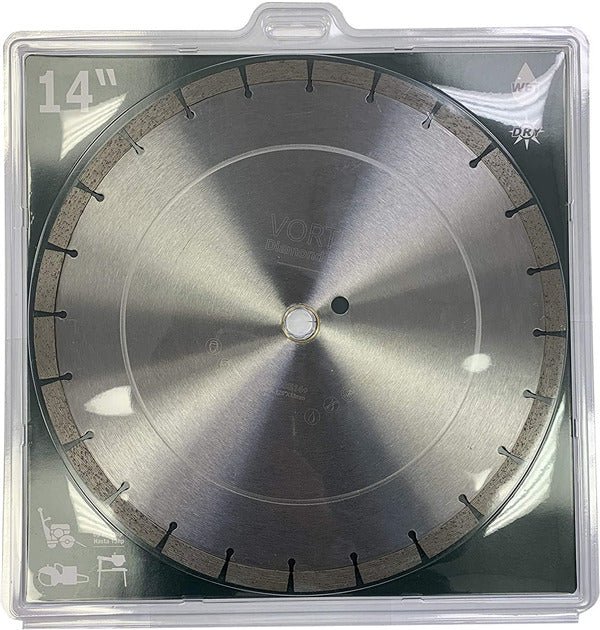 12 14 16 Inch General Purpose Circular Saw Blade For Concrete Masonry Brick - Vortex Diamond