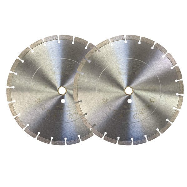 12 Inch Dry or Wet Cutting General Purpose Power Saw Segmented Diamond Blades - Vortex Diamond