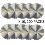 Hojas de diamante segmentadas para sierra eléctrica de uso general, de 12 pulgadas, para corte en seco o húmedo