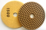 5 Inch Wet Resin Bond Diamond Polishing Pads for Stone Polishing Restoring Grinding and Shaping - Vortex Diamond