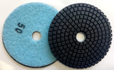 4 Wet Diamond Polishing Pads for DIY Stone Edges and Surface Polishing - Vortex Diamond