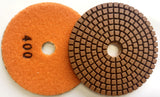 5 Inch Wet Resin Bond Diamond Polishing Pads for Stone Polishing Restoring Grinding and Shaping - Vortex Diamond