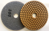 5 Inch Wet Resin Bond Diamond Polishing Pads for Stone Polishing Restoring Grinding and Shaping - Vortex Diamond