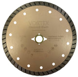 Vortex Diamond VSS Dry or Wet Cutting Segmented Diamond Saw Blades for Concrete Stone Brick Masonry - Vortex Diamond