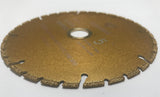 4-10 Inch Vacuum Brazed Diamond Blade For Metal and Plastic Cutting - Vortex Diamond