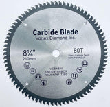 Carbide Tipped Circular Saw Blade Cut All Light Gauge Non Ferrous Metals Aluminum Cutting - Vortex Diamond