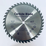 Carbide Tipped Wood Circular Saw Blades For Precision Cuts On Table Saw or Miter Saw - Vortex Diamond