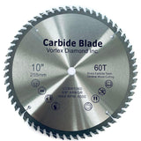 Carbide Tipped Wood Circular Saw Blades For Precision Cuts On Table Saw or Miter Saw - Vortex Diamond