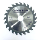 Carbide Tipped Wood Circular Saw Blades For Precision Cuts On Table Saw or Miter Saw - Vortex Diamond