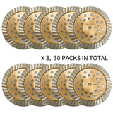 Bulk Package 7 Inch Concrete Diamond Grinding Cup Wheel Collection - Vortex Diamond