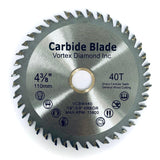 Carbide Tipped Wood Circular Saw Blades For Precision Cuts On Table Saw or Miter Saw - Vortex Diamond