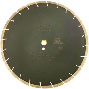 Diamond Saw Blades With Under Cut Protection Segments for Asphalt and Abrasive Materials(VSPA) - Vortex Diamond