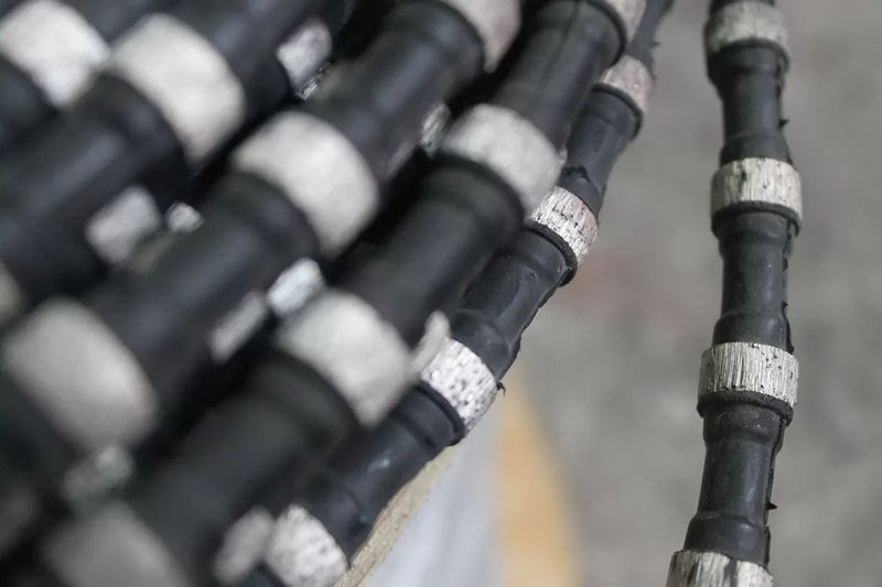 Fio de diamante para corte de concreto de alta velocidade para serragem de arame