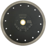 Premium Ultra Thin Mess Turbo Rim Ceramic Diamond Blade - Vortex Diamond