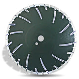 Samurai DZ Slant Turbo Segment Concrete Diamond Saw Blade - Vortex Diamond
