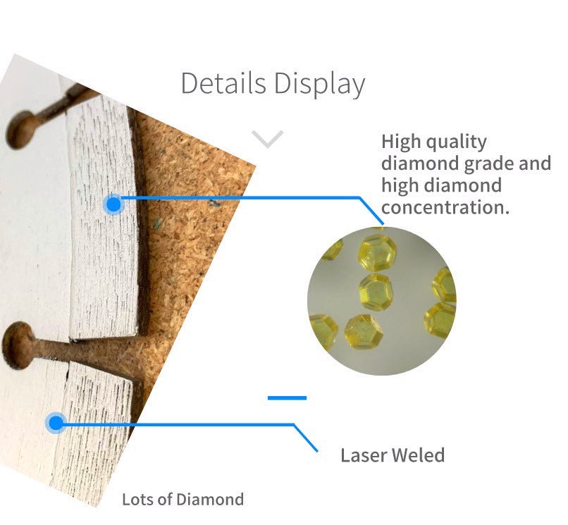 Sandwich Silent Core Masonry Cutting Diamond Blades (WPSM) - Vortex Diamond