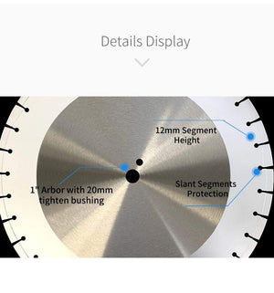 Sandwich Silent Core Masonry Cutting Diamond Blades (WPSM) - Vortex Diamond
