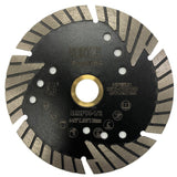 Supreme Quality Dry or Wet Cutting Saw Protected Turbo Segmented Diamond Blades (VPPS) for Granite Stone Concrete - Vortex Diamond