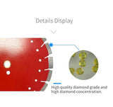 Supreme Quality Versatile Slant Segmented Combo Diamond Blades Super G - Vortex Diamond