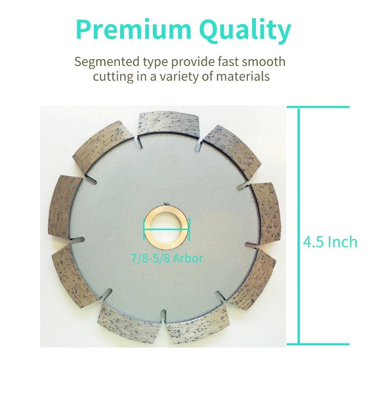 Tuck Point Saw Blade for Mortar and Concrete Routing and Cleaning - Vortex Diamond
