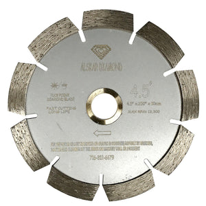 Tuck Point Saw Blade for Mortar and Concrete Routing and Cleaning - Vortex Diamond