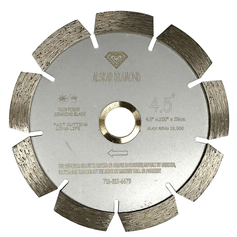 Tuck Point Saw Blade for Mortar and Concrete Routing and Cleaning - Vortex Diamond
