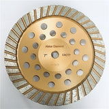 Turbo Diamond Cup Wheel High Diamond Concentration For Aggressive Material Removal - Vortex Diamond