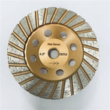 Turbo Diamond Cup Wheel High Diamond Concentration For Aggressive Material Removal - Vortex Diamond