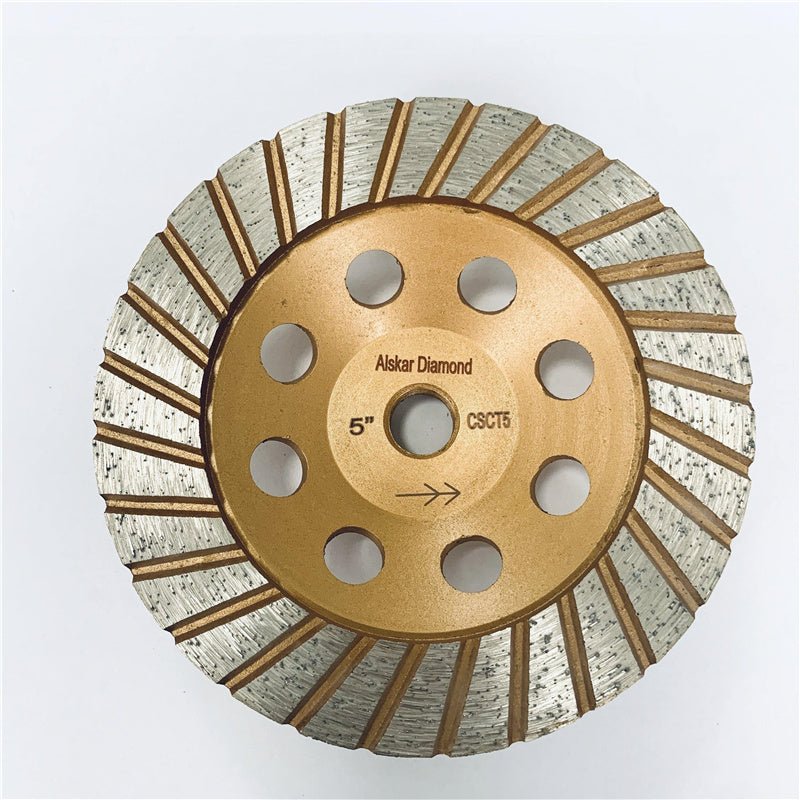 Turbo Diamond Cup Wheel High Diamond Concentration For Aggressive Material Removal - Vortex Diamond