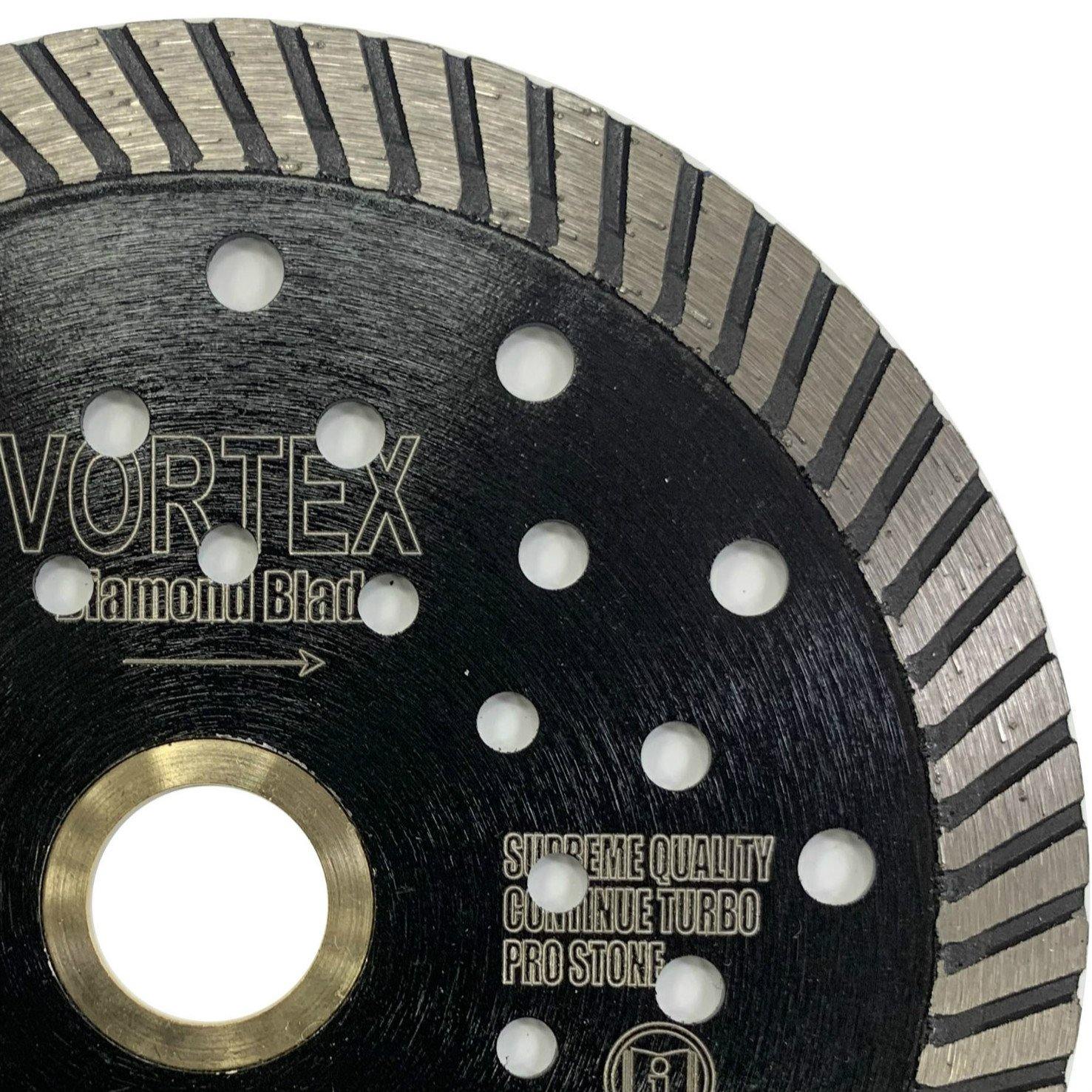 VORTEX DIAMOND VPCS Premium Turbo Continuous Rim Diamond Blades for Stone Granite Marble - Vortex Diamond