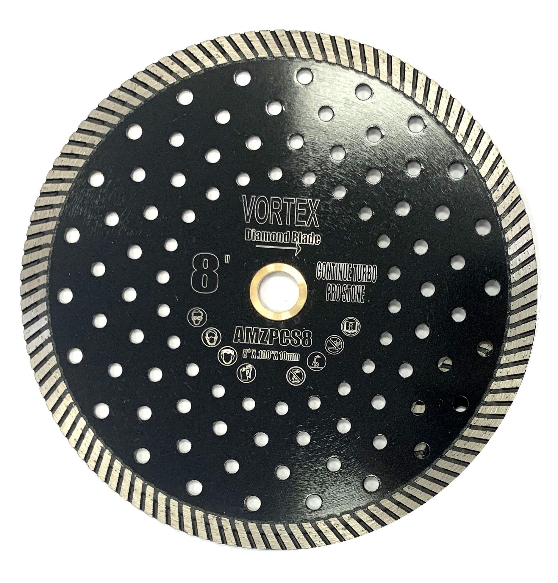 VORTEX DIAMOND VPCS Premium Turbo Continuous Rim Diamond Blades for Stone Granite Marble - Vortex Diamond