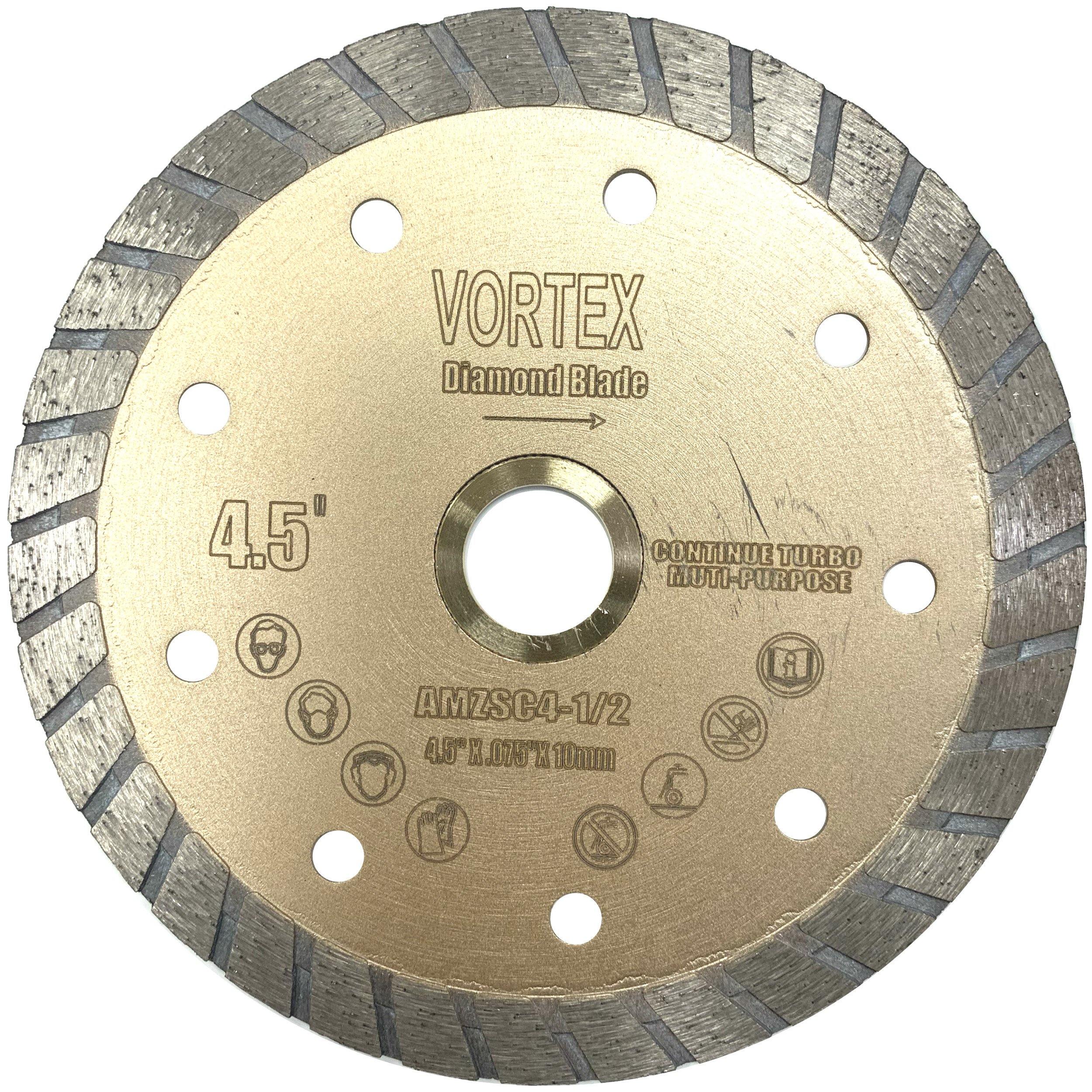 Vortex Diamond VSS Dry or Wet Cutting Segmented Diamond Saw Blades for Concrete Stone Brick Masonry - Vortex Diamond