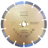 Vortex Diamond VSS Dry or Wet Cutting Segmented Diamond Saw Blades for Concrete Stone Brick Masonry - Vortex Diamond