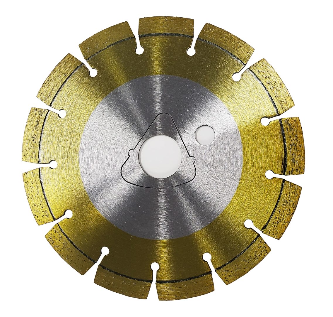 10-inch soft cut diamond saw blade for green concrete crack control
