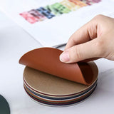 Coasters Set of 10. Circular coaster - Vortex Diamond