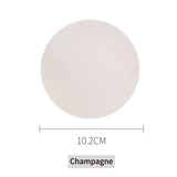 Coasters Set of 10. Circular coaster - Vortex Diamond