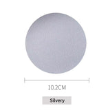 Coasters Set of 10. Circular coaster - Vortex Diamond