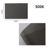 Placemats Set of 10. PVC dining mats. - Vortex Diamond