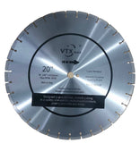 20 inch laser welded diamond blade for walk-behind saws