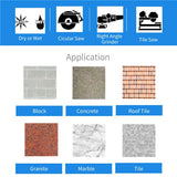 10 Diamond Blade Dry General Purpose On Meter Saw Bulk Package - Vortex Diamond