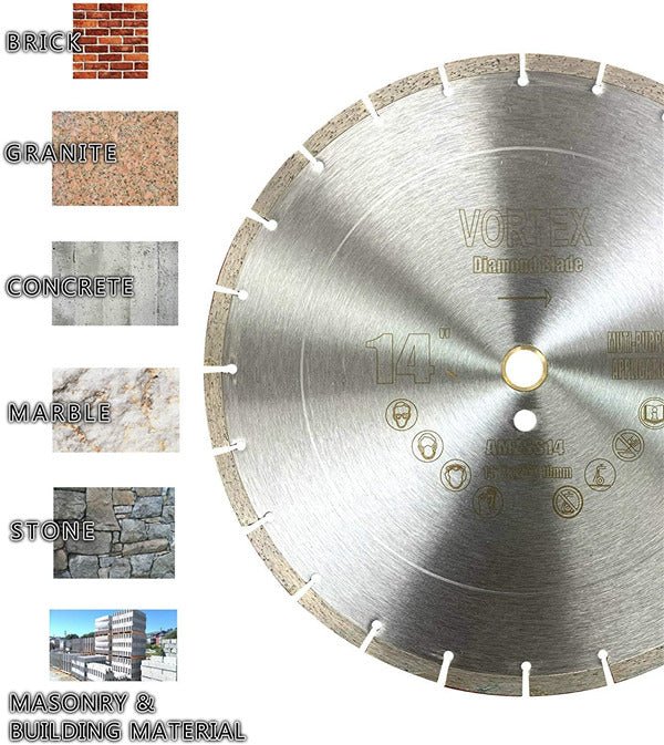 Vortex VSS 14 inch concrete blade for concrete and masonry