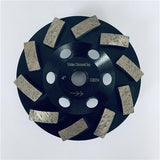 4 - Inch Spiral Turbo Diamond Grinding Wheel For Fast Grind Concrete Mortar - Vortex Diamond