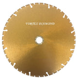 7 Inch Vacuum Brazed Diamond Blade For Metal and Plastic Cutting - Vortex Diamond